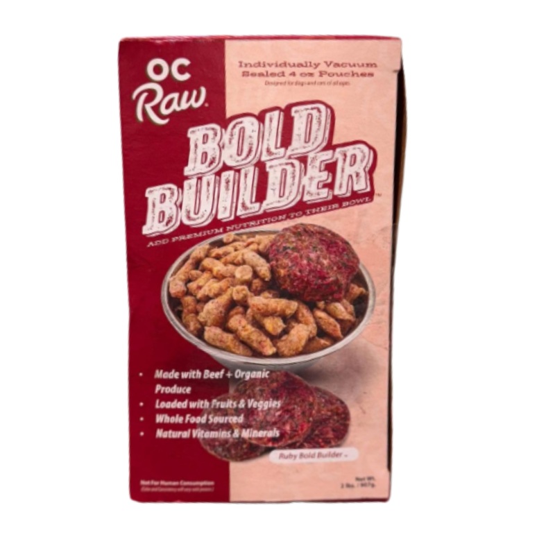 OC Raw Bold Builder Frozen Raw Dog Food