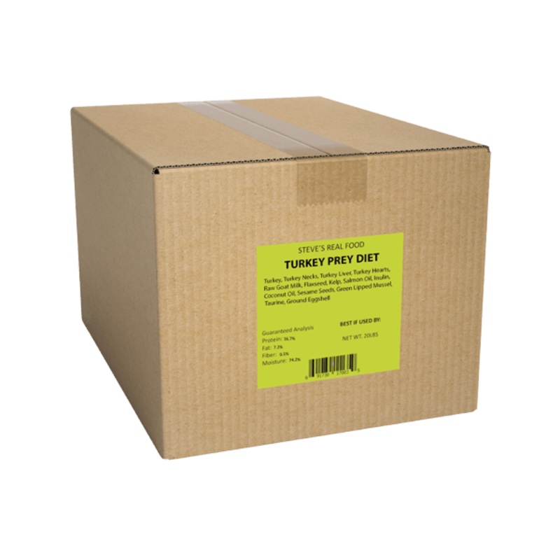 Steve’s Frozen Turkey Patties 14 lb (Concierge)